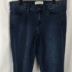 Madewell Snug 28 Dark Wash Jeans